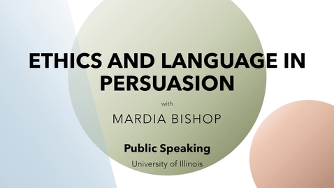 Thumbnail for Ethics and Language in Persuasion