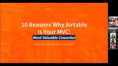 Thumbnail for entry 10 reasons why Airtable is your MVC—Most Valuable Coworker