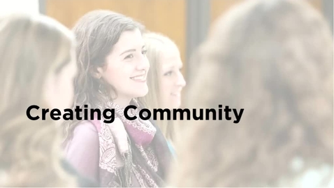 Thumbnail for LER's online MHRIR program, Creating Community