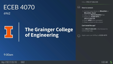 Thumbnail for ECE 488 Spring 2026