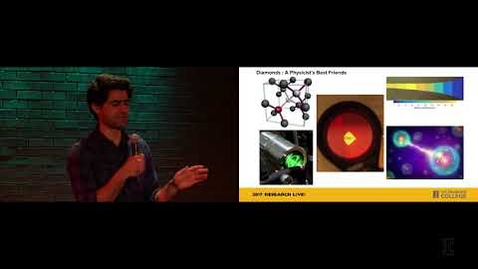 Thumbnail for 2017 Research Live! Finalist: Sarvagya Sharma – Diamonds, Physicist’s Best Friend