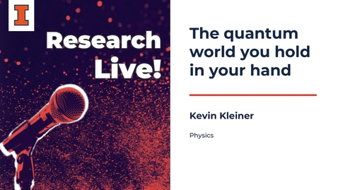 Thumbnail for Research Live! 2025: People's Choice Winner Kevin Kleiner