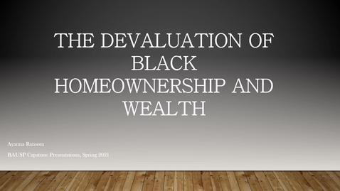Thumbnail for Ayanna Ransom Capstone Presentation