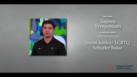 Thumbnail for Social Justice LGBTQ Schuylar Bailar