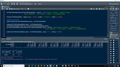 Thumbnail for Introduction to Frequency Table Exercise