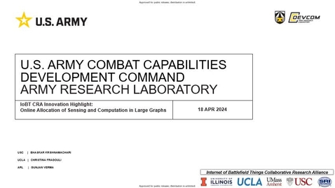 Thumbnail for Online Allocation of Sensing and Computation in Large Graphs