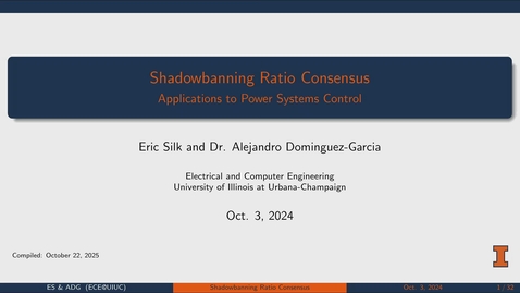 Thumbnail for ECE 590 Power Systems Fall 2025