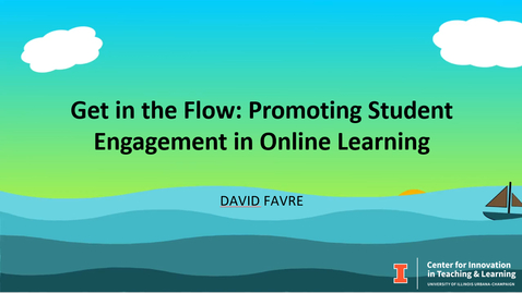 Thumbnail for Get in the Flow: Promoting Student Engagement in Online Learning