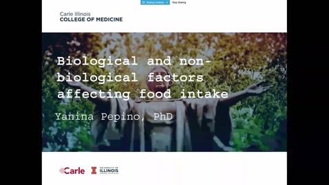 Thumbnail for Biological and non-biological factors affecting food choices