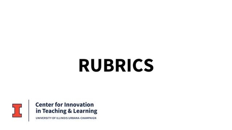 Thumbnail for Rubrics - Quiz