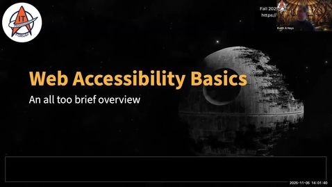 Thumbnail for Web Accessibility Basics