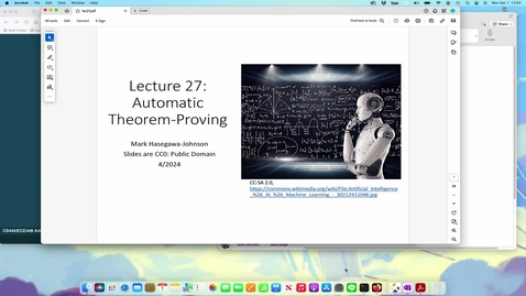 Thumbnail for Artificial Intelligence CS 440/ECE 448 2024 Spring
