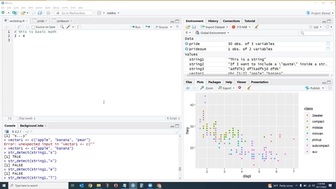 Thumbnail for entry Getting Started with R for Qualitative Data Analysis - Savvy Researcher - Fall 2022