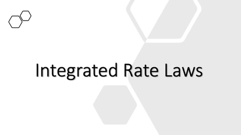 Thumbnail for Chemistry 105: Integrated Rate Laws
