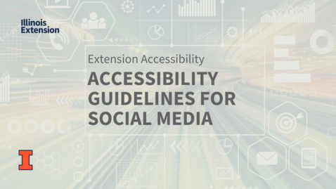 Thumbnail for entry EXT ACCESSIBILITY: Social Media