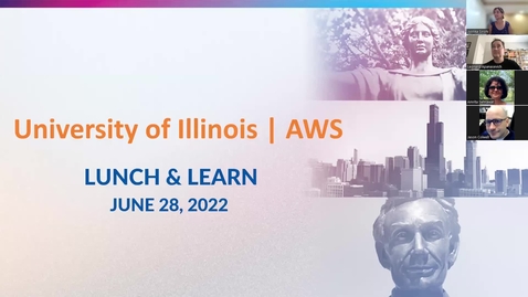 Thumbnail for Lunch &amp; Learn No.2  | UofI- AWS | AWS Experiences for NCSA's CILogon