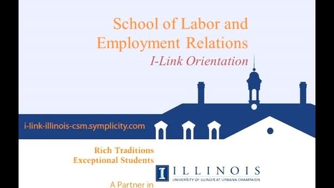 Thumbnail for I-Link Orientation, Unit 2