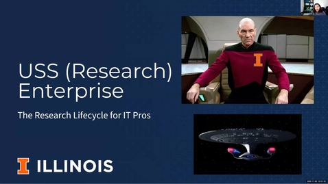 Thumbnail for USS (Research) Enterprise: The Research Lifecycle for IT Pros