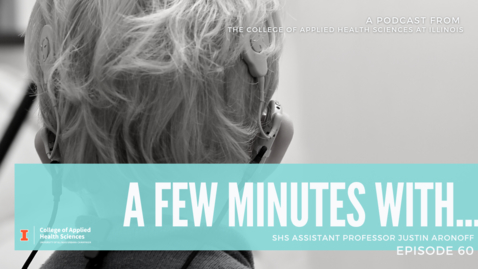 Thumbnail for A Few Minutes With Justin Aronoff