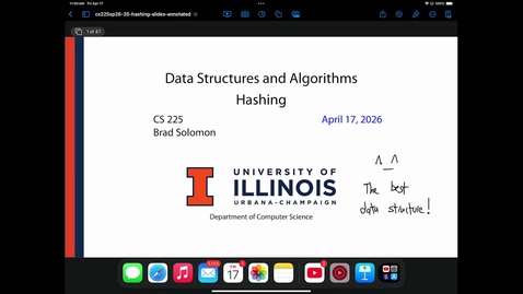 Thumbnail for CS 225 Spring 2026