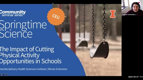 Thumbnail for entry Springtime Science | The Impact of Cutting Physical Activity Opportunities in Schools