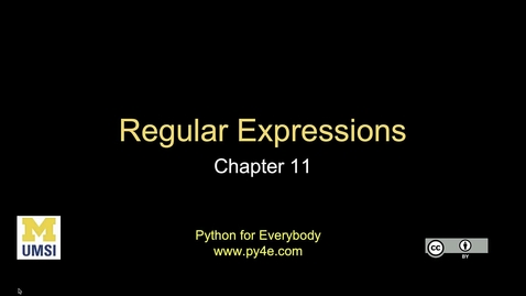 Thumbnail for Lecture: IS430 - Severance Chapter 11 - REV Fall 2022