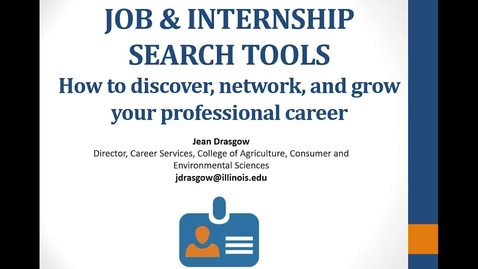 Thumbnail for NRES 2016 Career Search Prep.mp4