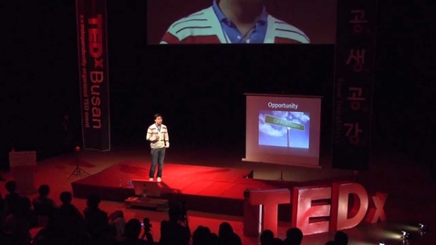 Thumbnail for entry 사회적 기업, 블루오션 (Social venture is blue ocean): JungHyun Kim at TEDxBusan