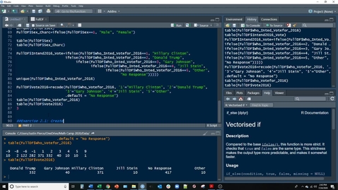 Thumbnail for Introduction to Re-coding Variables Exercise