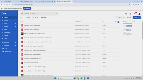 Thumbnail for Water Resources Field Methods (CEE 458 FM1) (CEE 458 FM2) Fall 2024