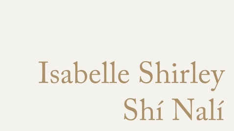 Thumbnail for Video honoring Isabelle Shirley