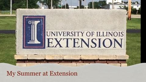 Thumbnail for Molly Novotney, U of I Extension Intern