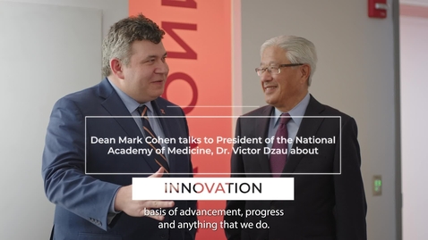 Thumbnail for Dr. Victor Dzau: Innovation with Physicians with an Engineering Background