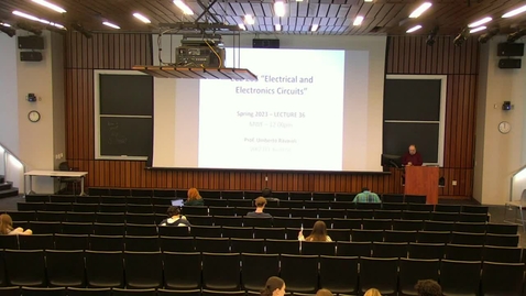 Thumbnail for ECE 205 Lecture 36 - Spring 2023