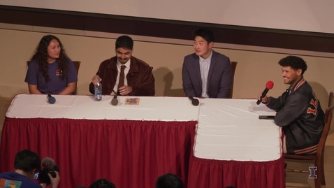 Thumbnail for UIUC Student Film Festival - Student Panel, Apr. 26, 2024