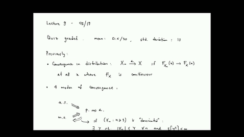 Thumbnail for Random Processes (ECE 534 F) (ECE 534 ONL) Spring 2025