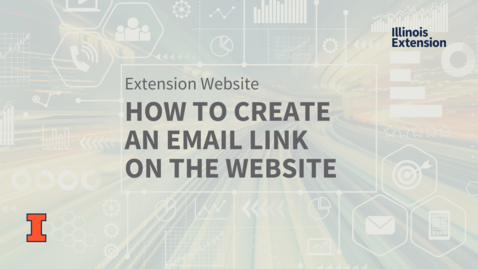 Thumbnail for entry How to Create an Email Link on the Extension Website