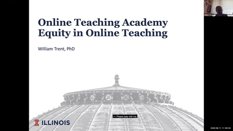 Thumbnail for entry OTA: Equity practices in online courses