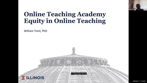 Thumbnail for OTA: Equity practices in online courses