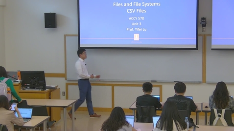 Thumbnail for Data Analytics Foundations (ACCY 570 AD5) Fall 2023