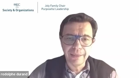 Thumbnail for Rodolphe Durand - What’s the purpose? Tales of an academic in the boardroom