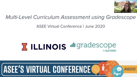 Thumbnail for Advanced Gradescope Use - a Webinar by Jenny and Gradescope from ASEE