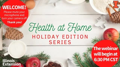 Thumbnail for entry Balancing Extra Calories through the Holidays