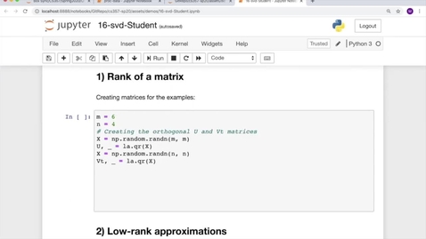 Thumbnail for SVD - IPython Notebook