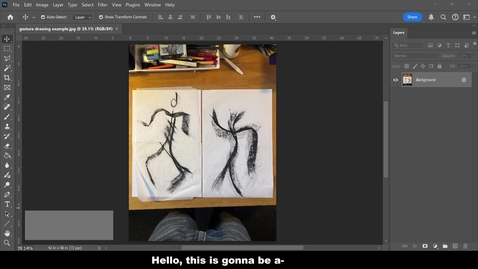 Thumbnail for Photoshop - PostProcessing Scans or Photos of Drawings
