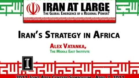 Thumbnail for entry Iran’s Strategy in Africa