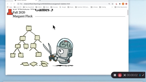 Thumbnail for CS 440 (Fall 2020) Games 3