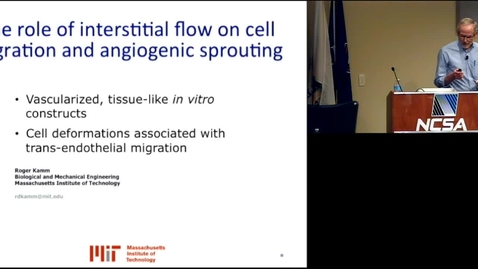 Thumbnail for entry Transient interactions involving interstitial flow and cell migration or vascular sprouting