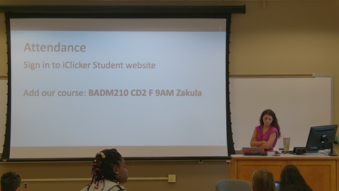 Thumbnail for Business Analytics I (BADM 210 CD2) Fall 2022