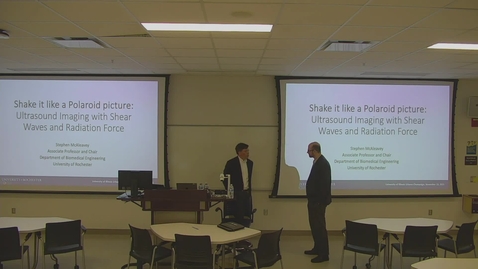 Thumbnail for BIOE 500 Fall 2025 - Dr. Stephen McAleavey